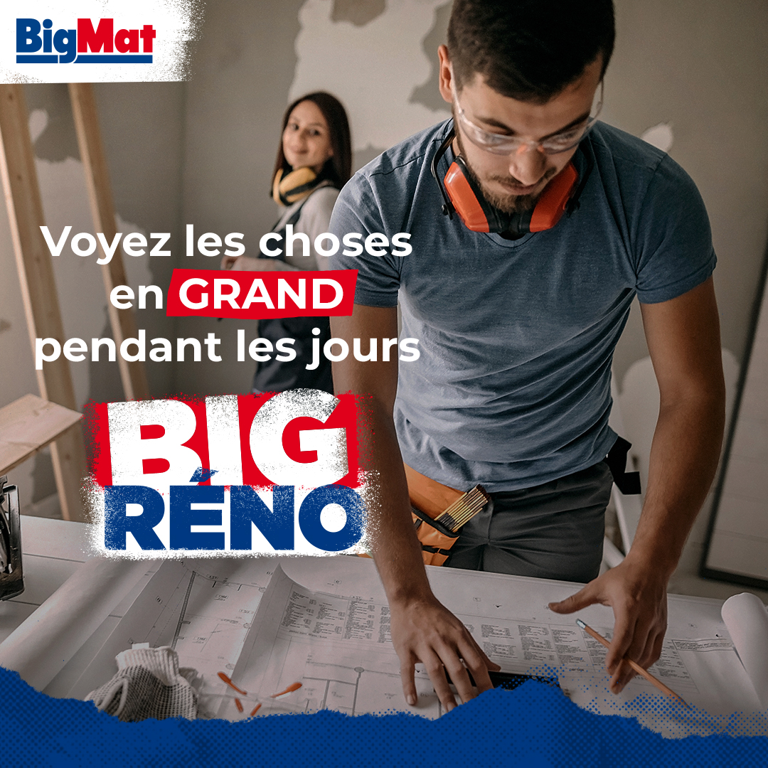 Gagnez des nombreux cadeaux avec BigMat. 1 an de chauffage à gagner ! Opération BIGRENO